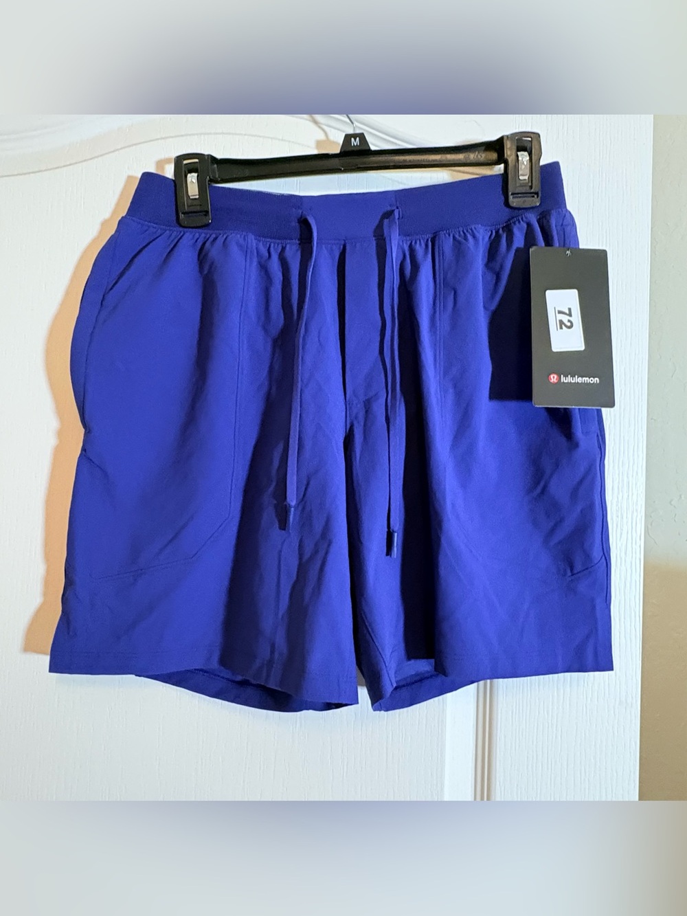 Lululemon Men’s License to Train Short 7” Lined. NWT. SZ Small. Club Blue!!